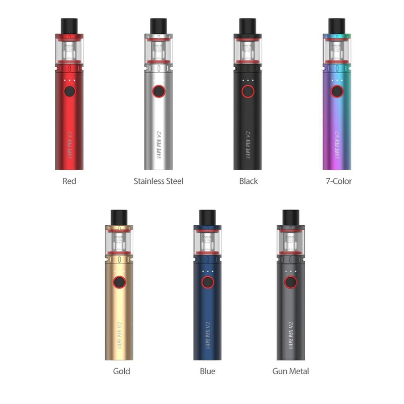 smok vape pen v2 glass Kit– Bang Bang Vapors, LLC Color:[3000mAh Built-in Battery] Black how much is a geek-bar